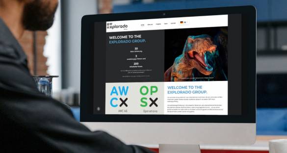 Joomla! Website für Explorado Group